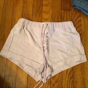 purple pajama shorts 💜